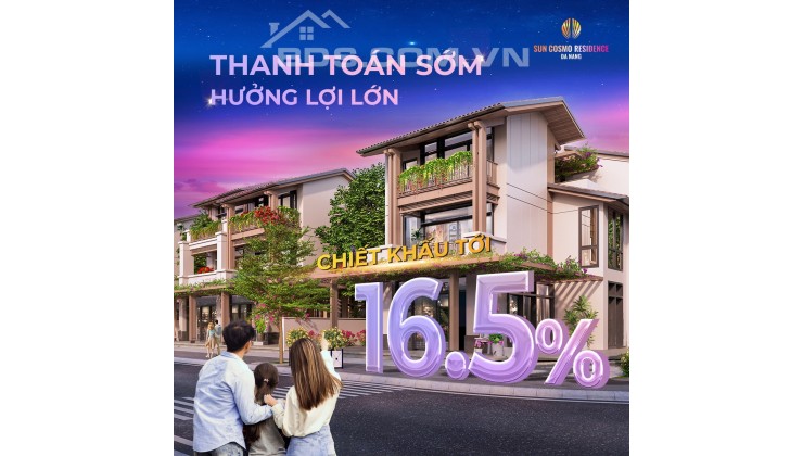 THE COSMO: THANH TOÁN SỚM, HƯỞNG LỢI LỚN ĐẾN 16.5%